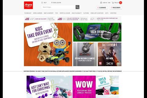 argos website